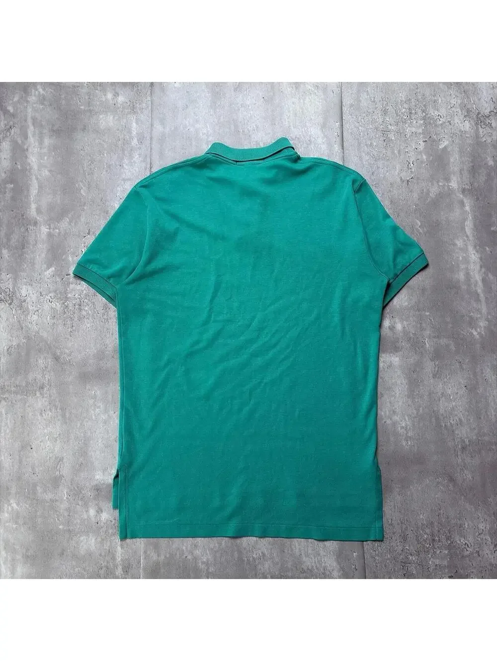 Vintage Teal Polo Ralph Lauren Logo Polo Shirt